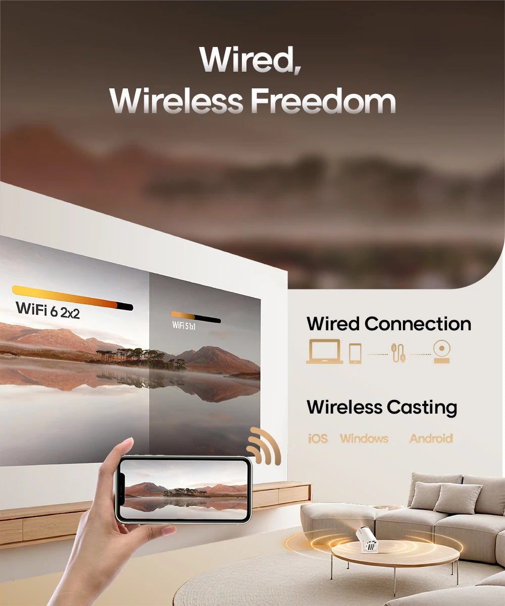 Projektor Multimedialny 8K Magcubic™